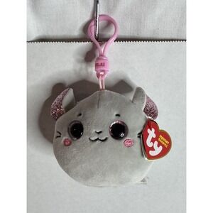 TY Mini Beanie Squishies (Squish-A-Boos) CATNIP the Mouse 3" NWT